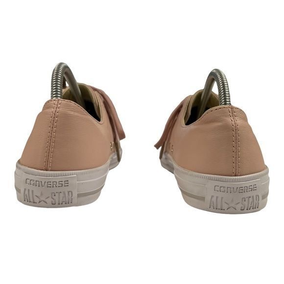 Converse Sneakers Womens Size 9.5 All Star Pink Leather Low Top Shoes‎ - Picture 8 of 10